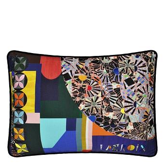 Подушка CCCL0596, Mosaic Freak, Multicolore, Christian Lacroix 60x45см 