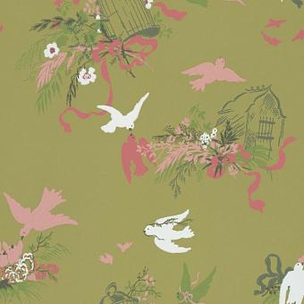 Флизелиновые обои Little Greene 0263VOGARDE коллекции National Trust Papers III