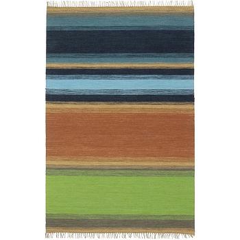 RUGDG0922, Mikome, Indigo, Designers Guild